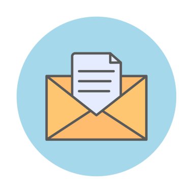 Harf simgesi vektör illüstrasyonu