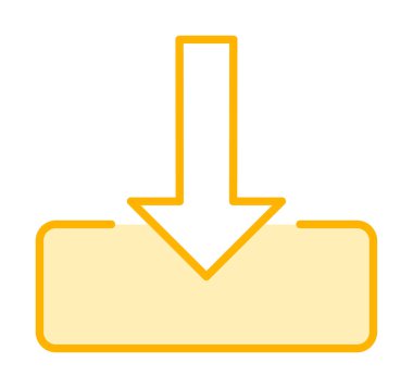  Simge indir, vektör illüstrasyonu basit tasarım