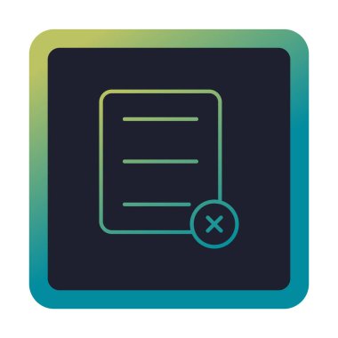 dosya simgesi, vektör illüstrasyonu basit tasarım