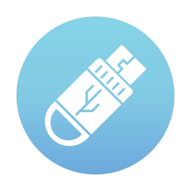 USB simgesi. Flash Disk simgesi 