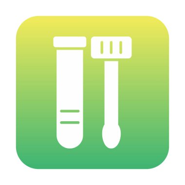 Örnek test web simgesi, vektör illüstrasyonu