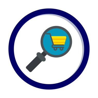 Büyütücü Cam Hat Simgesi