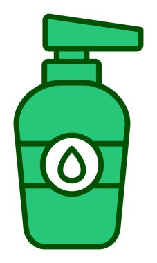 Beyaz arkaplanda bebek yağı vektör illüstrasyonu