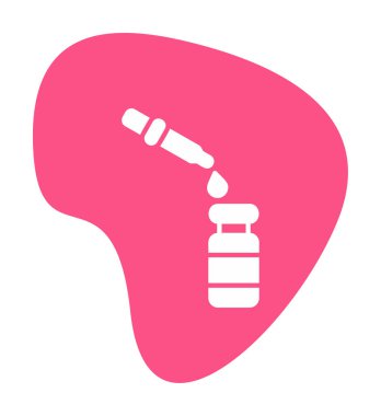 Basit yassı indirme simgesi vektör çizimi