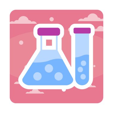 Şişesi web simgesi, vektör çizim