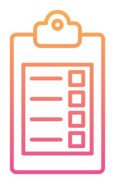 Pano simgesi, vektör illüstrasyonu basit tasarım