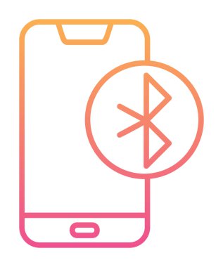 Bluetooth simgesi vektör çizim