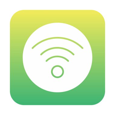 wifi simgesi, vektör illüstrasyonu basit tasarım