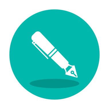 Dolma kalem simge vektör çizim