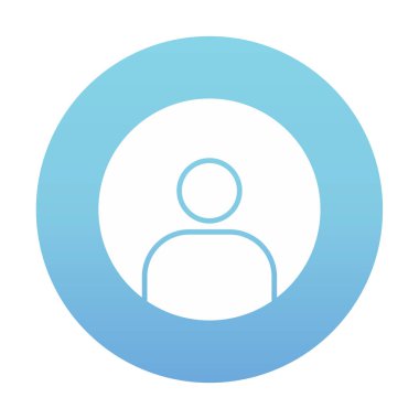 kullanıcı simgesi işaret vektörü çizimi 