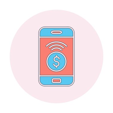 Beyaz arkaplanda web simgesi izole edildi