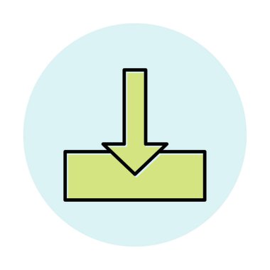  Simge indir, vektör illüstrasyonu basit tasarım