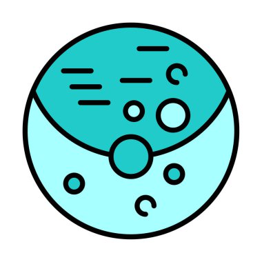 Venüs web simgesi, vektör illüstrasyonu