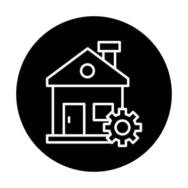 Ev onarım simge vektör çizim