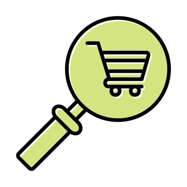 Büyütücü Cam Hat Simgesi