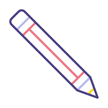 kalem simgesi vektör illüstrasyonu