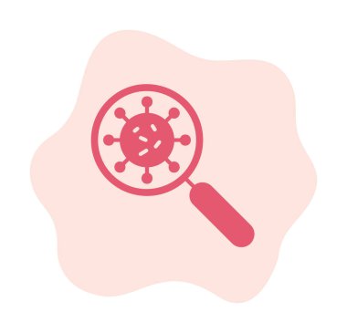 Virüs Arama Vektörü illüstrasyonu