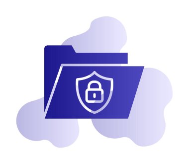 Güvenli dizin vektör çizimi