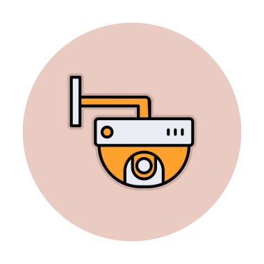 Gözetleme. Web simgesi basit illüstrasyon