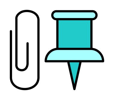 Kağıt atacı web simgesi, vektör çizim 