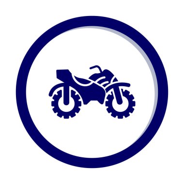 Dörtlü bisiklet simgesi, vektör çizimi kullan 