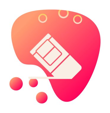 Lastik ağ simgesi vektör illüstrasyonu