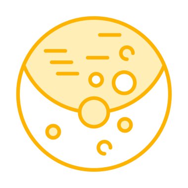 Venüs web simgesi, vektör illüstrasyonu