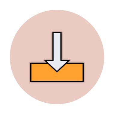  Simge indir, vektör illüstrasyonu basit tasarım