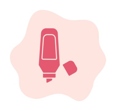 Vurgulama simgesi web basit illüstrasyon