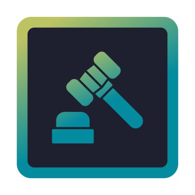 Yargıç Tokmak simgesi, satır biçimi 