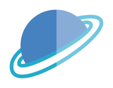 Gezegenler simgesi, vektör illüstrasyonu