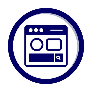 Basit sayfa satırını, ana vektör ögelerini ara