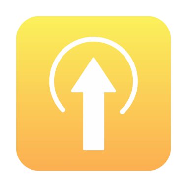 Simge işareti vektör çizim upload