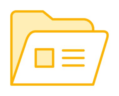 dizin vektör simgesi, web illüstrasyonu