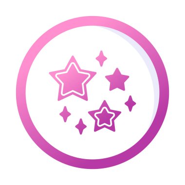 yıldızların vektör illüstrasyonu