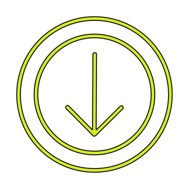  Simge indir, vektör illüstrasyonu basit tasarım