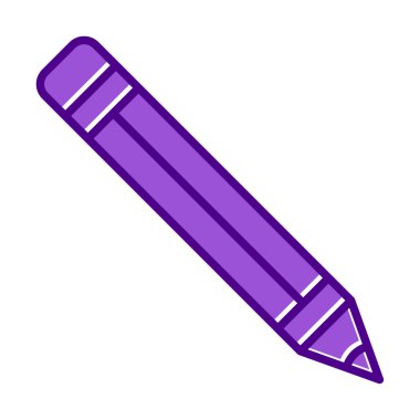 kalem simgesi vektör illüstrasyonu