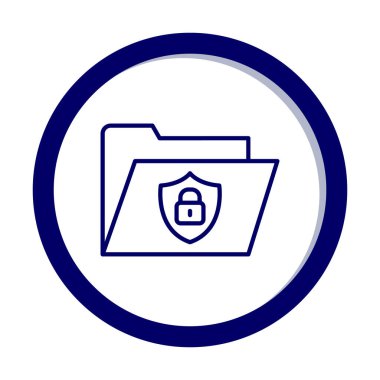 Güvenli dizin vektör çizimi