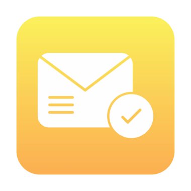 e- posta iletimi simge vektör illüstrasyonu