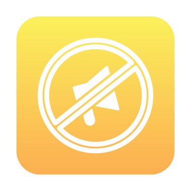 Muted icon vector illustration