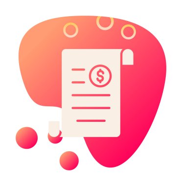 Bill simgesi, vektör çizimi 