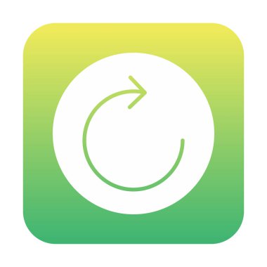 Web simgesi vektör illüstrasyonunu tazele                      