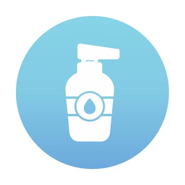 Beyaz arkaplanda bebek yağı vektör illüstrasyonu