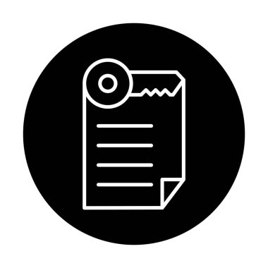 Notes web icon, vector illustration