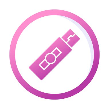 Web için usb flash simgesi.