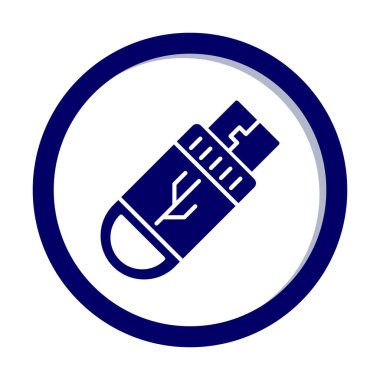 USB simgesi. Flash Disk simgesi 