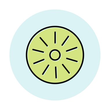 Modern simgenin vektör illüstrasyonu                  