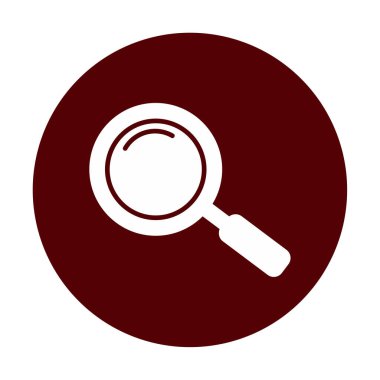 Büyütücü Cam Hat Simgesi