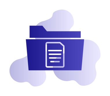 dizin vektör simgesi, web illüstrasyonu