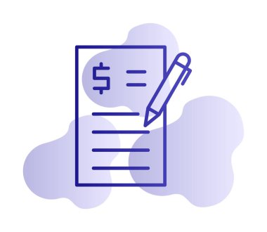 İçerik Oluşturucu ikon vektör çizimi